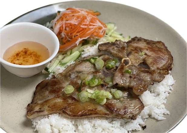45. Lemon Grass Pork Chop with Rice
