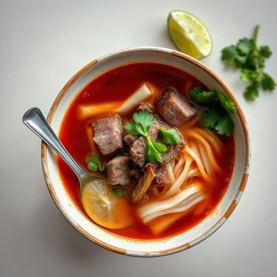 41. Rare Beef, Tripe, and Tendon Spicy Noodle Soup