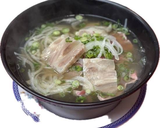 22.. Rare Beef Tendon Noodle Soup