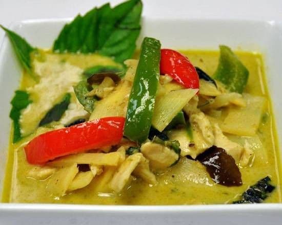 81. Thai Red Or Green Curry Dish