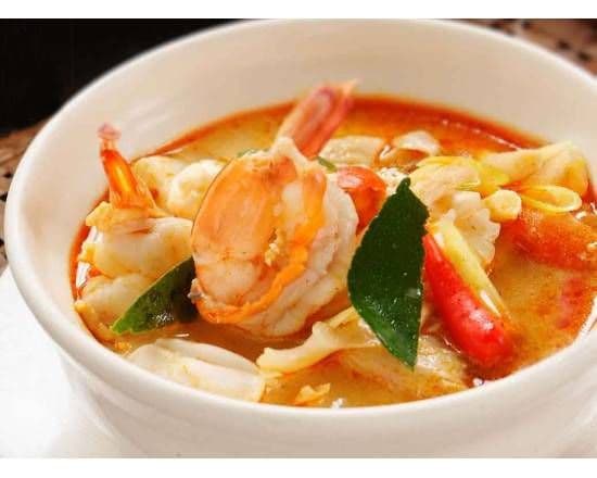 68. Thai Lemon Soup ( Tom yum )
