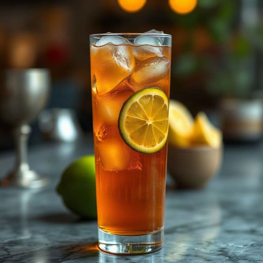 Soda and Salty Lime with Ice